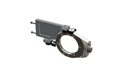 Blank holder with magazine holder 350i Loader X PRO BH: Alu. MH: Alu.