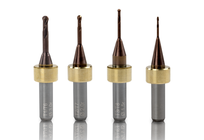 Hybrid milling tool set