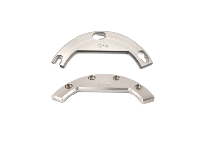 Clamping jaw set 12 mm blank