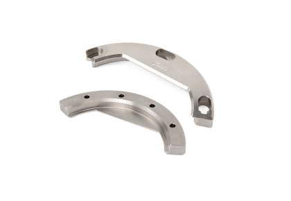 Clamping jaw set 25 mm blank