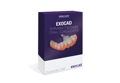 exocad ChairsideCAD Softwarepaket one+ (CAD + CAM)